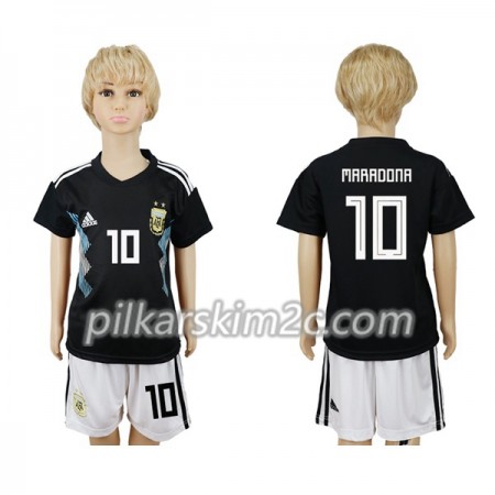 Koszulka Argentyna Maradona 10 Dziecięca Precz Mistrzostwa Świata 2018 - Koszulki Piłkarskie